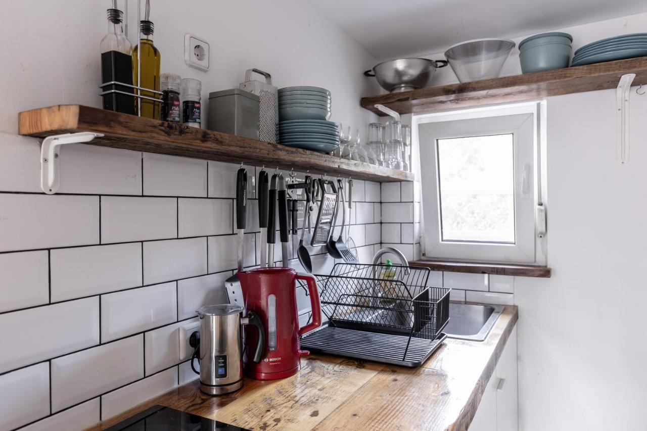Am Grimnitzsee Gemutliches Tiny House Bungalow Mit Sauna Und Kamin Joachimsthal Εξωτερικό φωτογραφία