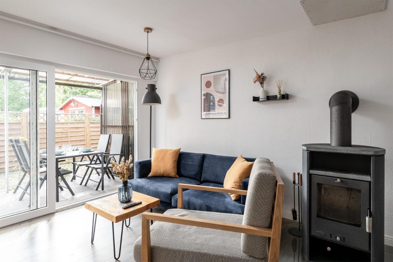 Am Grimnitzsee Gemutliches Tiny House Bungalow Mit Sauna Und Kamin Joachimsthal Εξωτερικό φωτογραφία